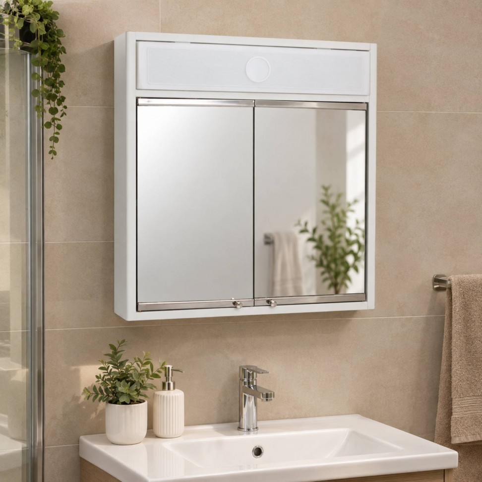 Farm�cia Wc Branca 2 Portas 39x15x48cm