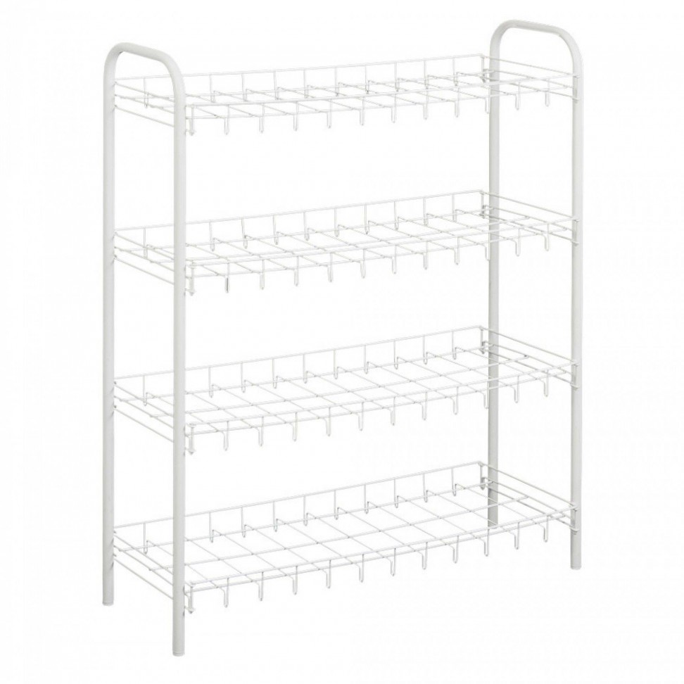 Sapateira 4 Prateleiras 80x60x23cm Branca
