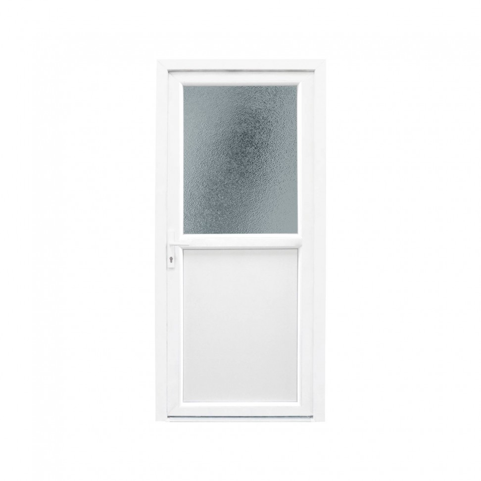 Porta Exterior Vidro Pvc 200x90cm Direita Porta Exterior Vidro Pvc 200x90cm Direita