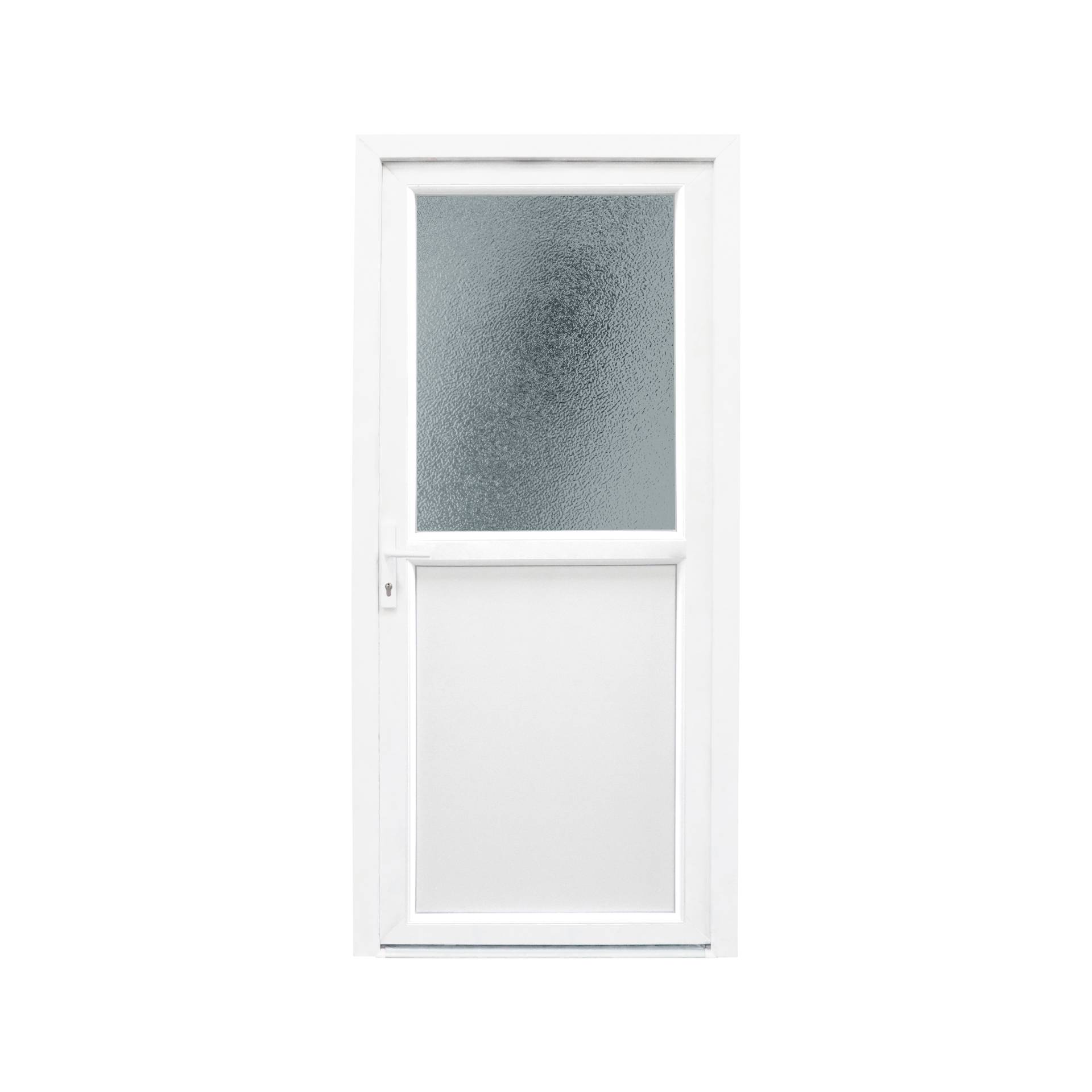 Porta Exterior Vidro Pvc 200x90cm Direita