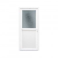 Porta Exterior Vidro Pvc 200x90cm Esquerda