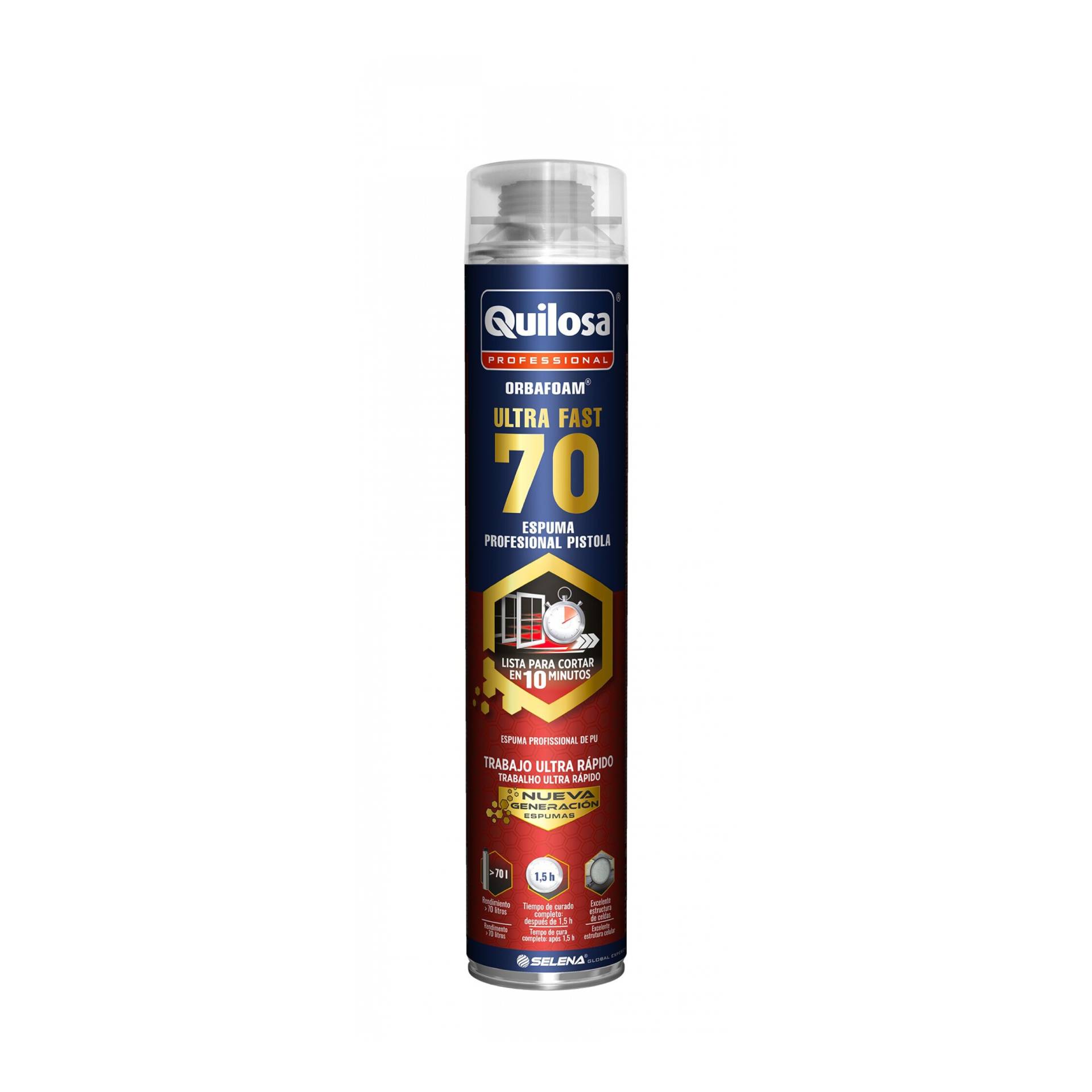 Espuma Poliuretano Ultra Fast Pistola 870ml