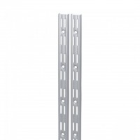 Perfil P/Suporte Duplo Cinza 50cm 2un