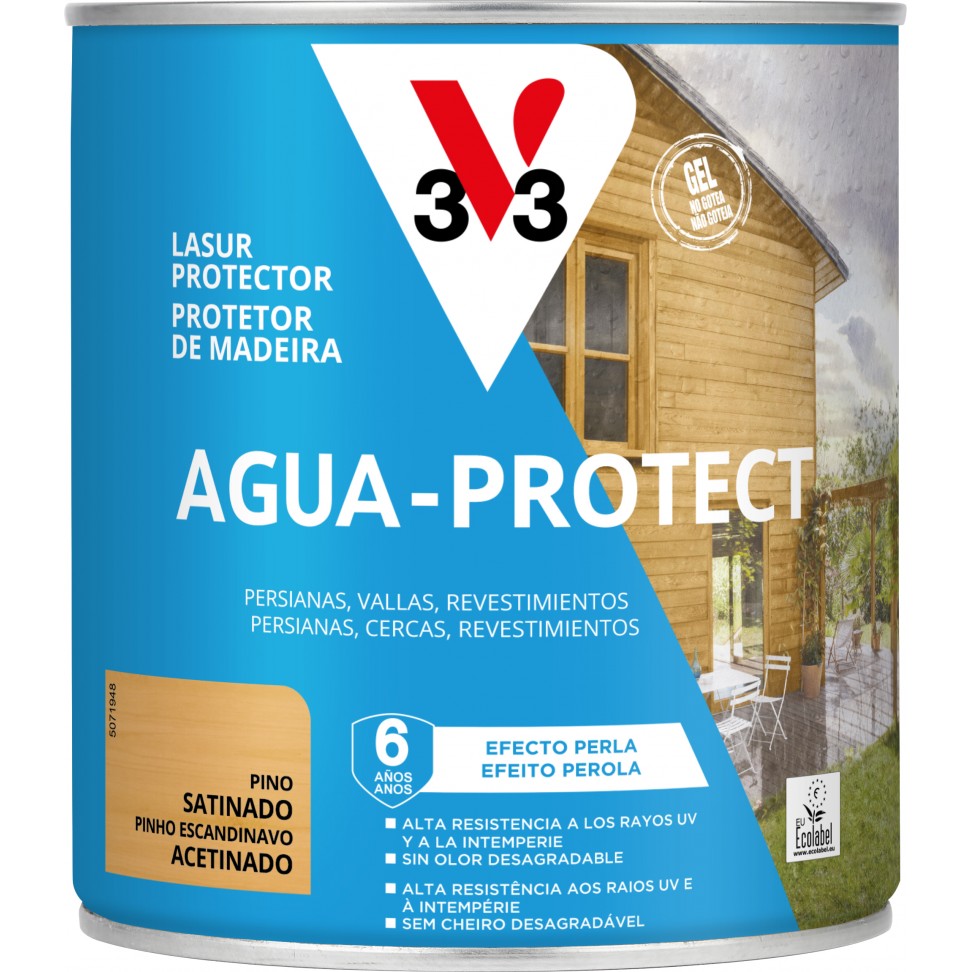 Velatura �gua Aqua Acetinada Pinho 0,75L