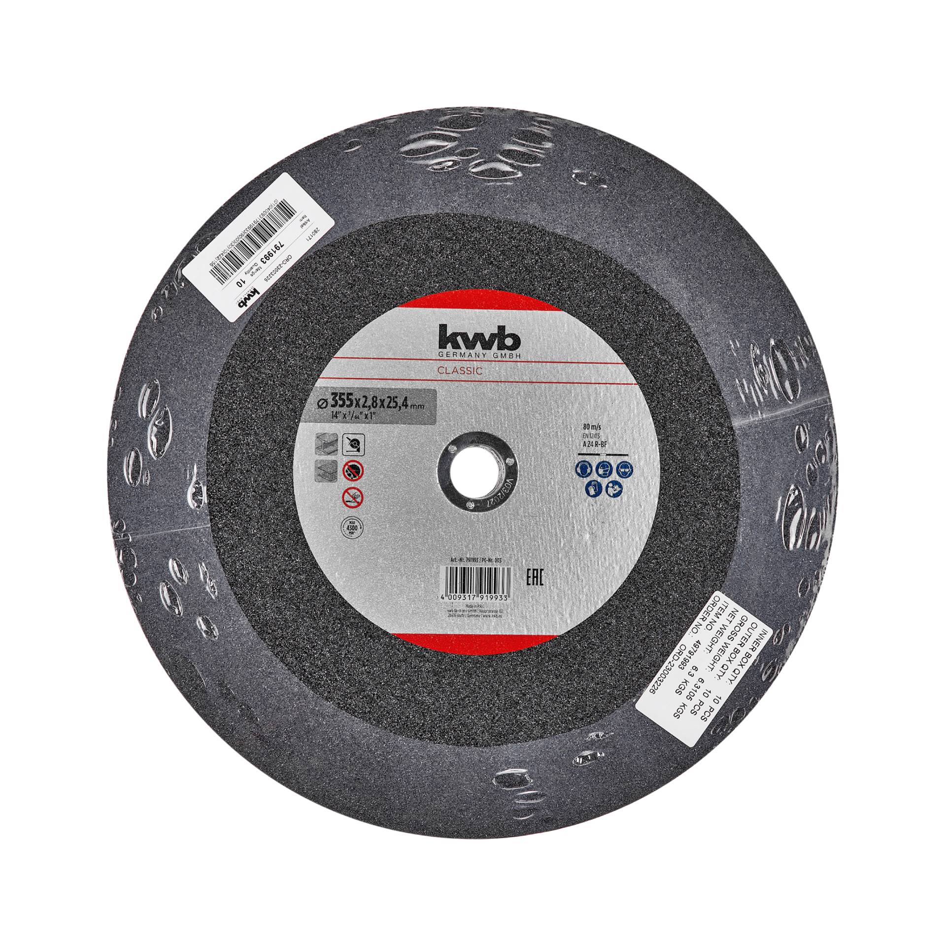Disco de Corte de Metal 355x3mm
