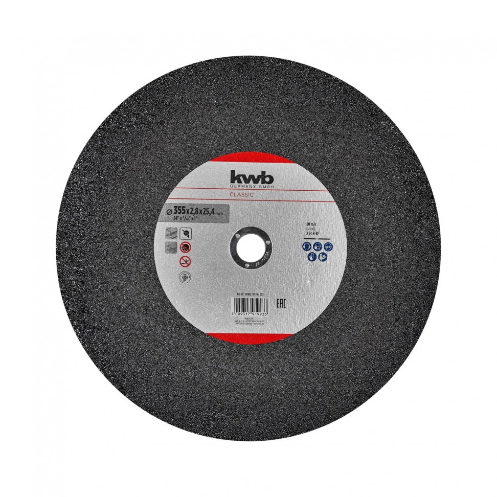 Disco de Corte de Metal 355x3mm