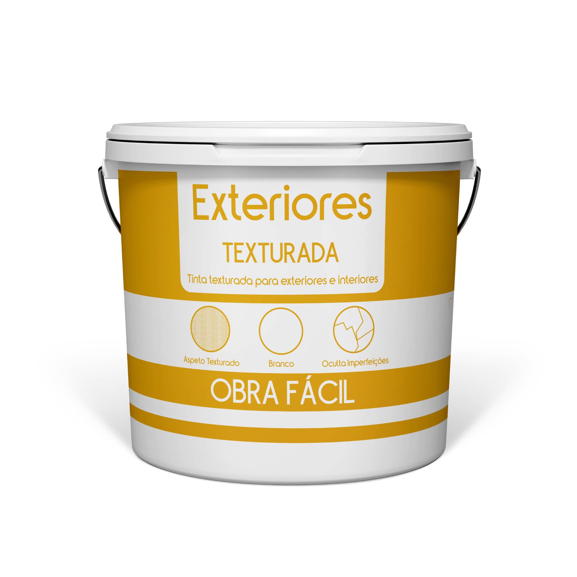 Tinta Obra Facil Exterior Texturada Branco 12L