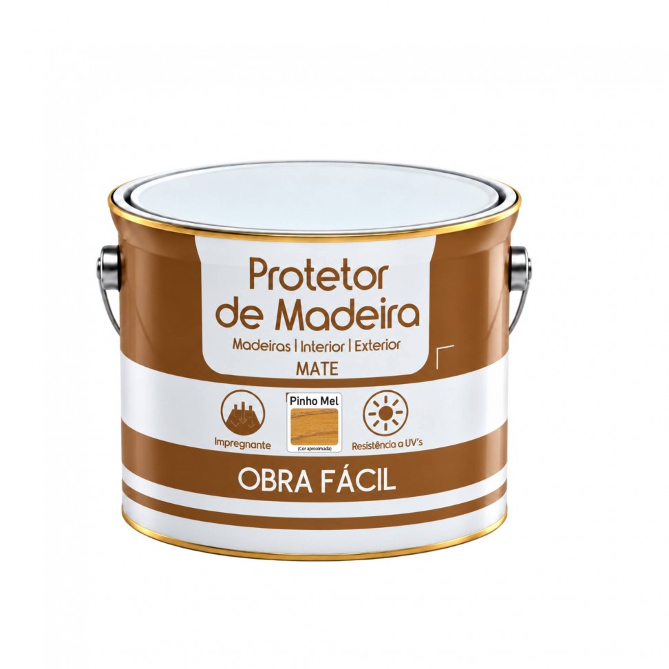 Protetor Madeira Obra Facil Mate Pinho 2,5L