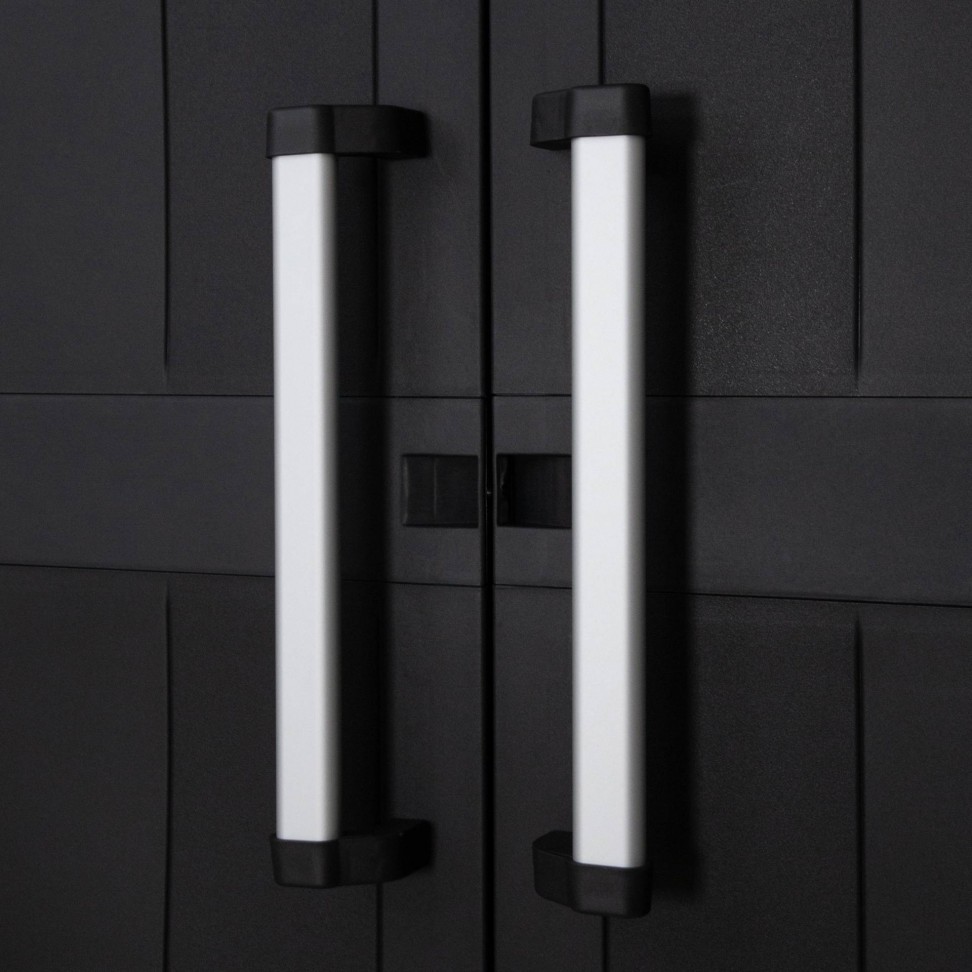 Armário Multiusos Alto Mega PVC Preto Armário Multiusos Alto Mega PVC Preto