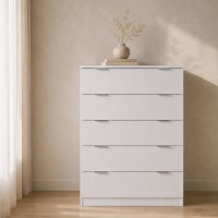 Cómoda Paris 92x70x35cm Branco Cómoda Paris 92x70x35cm Branco