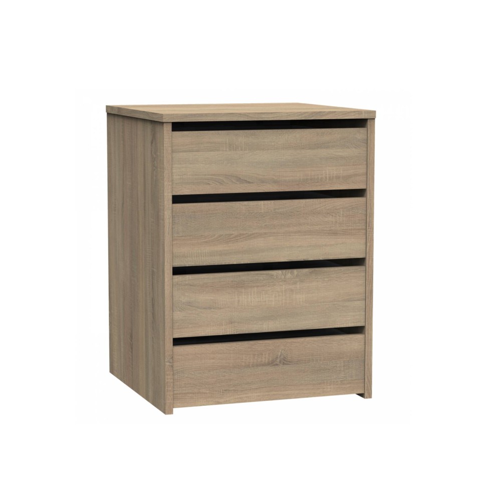 M�dulo 4 Gavetas 63,5x46x45cm Carvalho