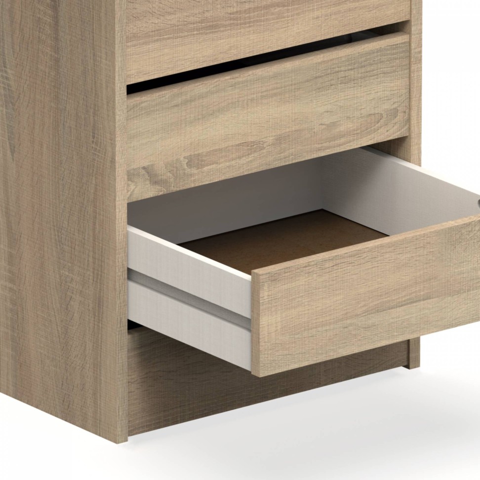 M�dulo 4 Gavetas 63,5x46x45cm Carvalho