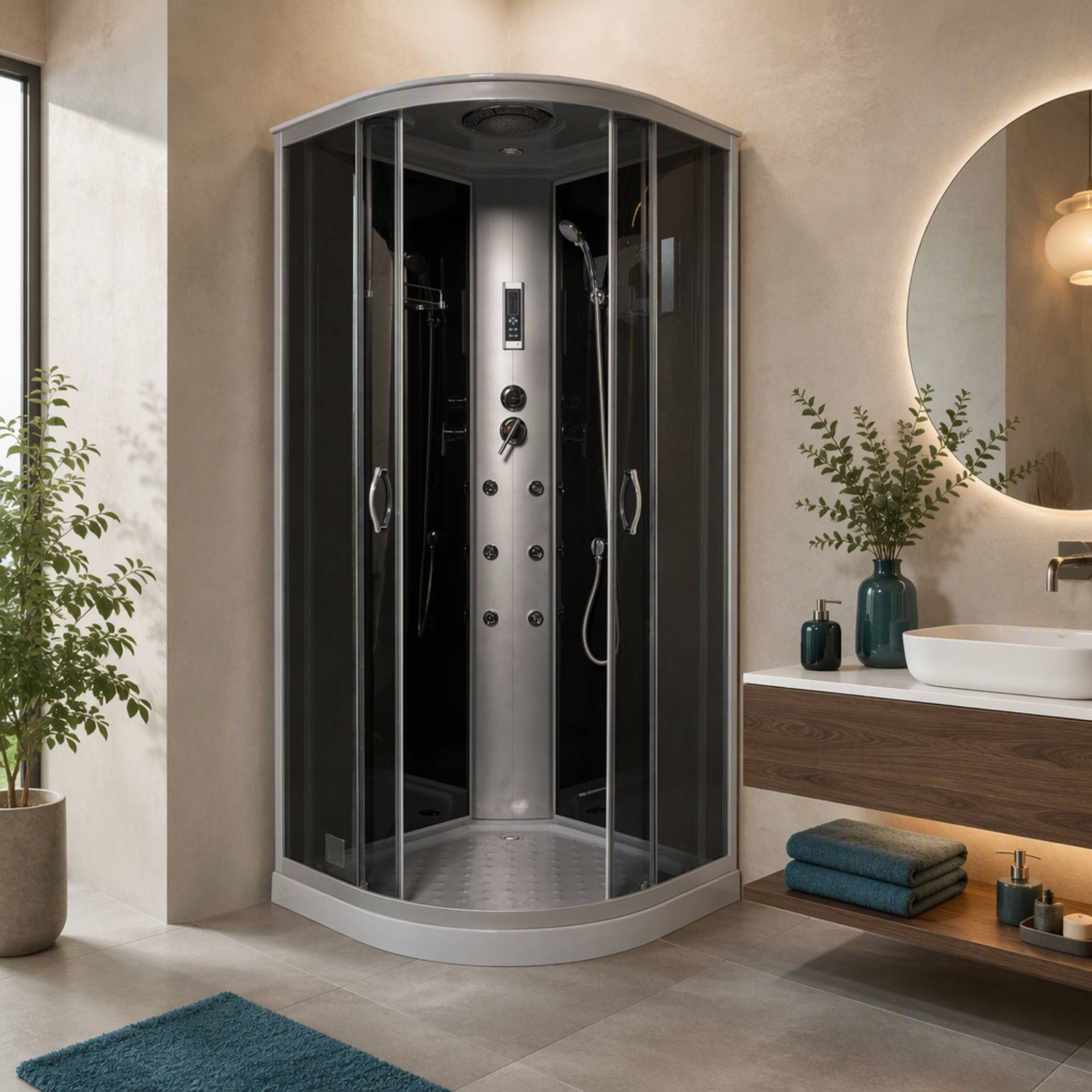 Cabine Hidromassagem Vancouver 210x90x90cm